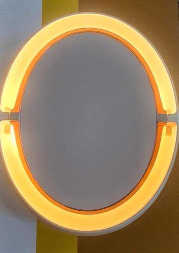 Vintage, design, space age spiegel Alliber beschikbaar voor biedingen