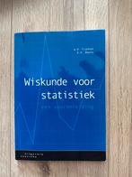 W.M. Franken - Wiskunde voor statistiek, Boeken, Studieboeken en Cursussen, Ophalen of Verzenden, Gelezen, W.M. Franken; R.A. Bouts