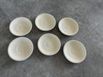 Wedgwood Edme 6 schotels 15 cm, Ophalen of Verzenden, Zo goed als nieuw, Wedgwood, Kop(pen) en/of Schotel(s)