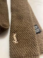Yves Saint Laurent vintage stropdas van wol, Ophalen of Verzenden, Zo goed als nieuw