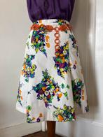 Leuke vintage stijl A lijn rok met bloemen, Overige kleuren, Wow To Go, Maat 42/44 (L), Ophalen of Verzenden