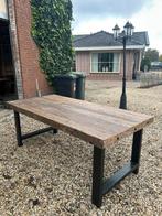 Teaktafel oud hout, Ophalen