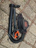 Black & Decker bladblazer en bladzuiger, Ophalen, Gebruikt, Ruggedragen, Black & Decker