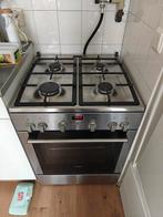 Siemens gasfornuis met oven, Gebruikt, Gas, Vrijstaand, 85 tot 90 cm