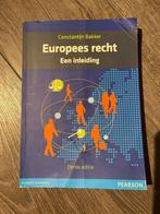 Europees recht - Een inleiding, Boeken, Gelezen, Pearson, Ophalen of Verzenden, Economie en Marketing