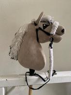 Hobbyhorse/ stokpaard Palomino/Fjord met hoofdstel, Kinderen en Baby's, Speelgoed | Hobbelfiguren, Ophalen of Verzenden, Zo goed als nieuw