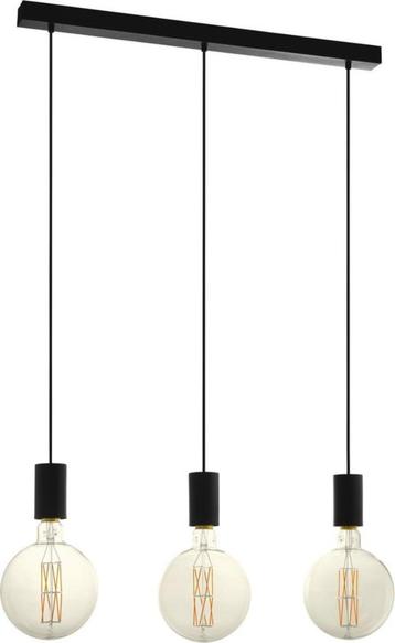  EGLO Pozueta Hanglamp - E27(excl.) - 84 cm - Metaal - Zwart beschikbaar voor biedingen