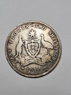 Australië florin 1910, Verzenden, Losse munt, Zilver