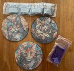 Diamond Painting katten onderzetters rond nieuw, Ophalen of Verzenden, Nieuw, Knutselwerk