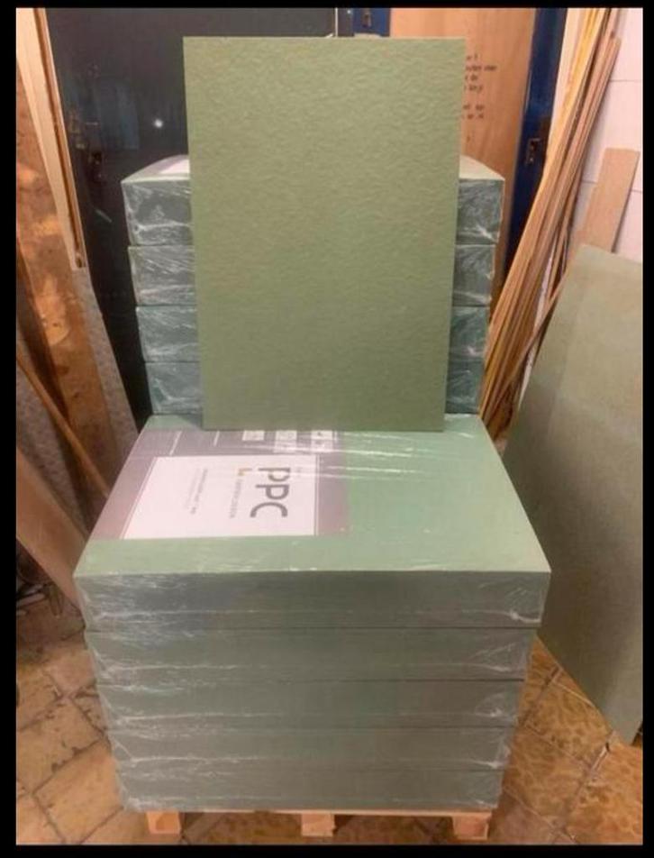 Ondervloer 7mm groen - Laminaat & Hout, Huis en Inrichting, Stoffering | Vloerbedekking, Nieuw, Laminaat, Groen, 75 m² of meer