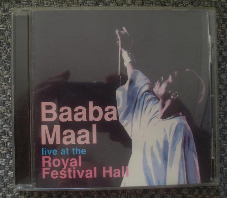 Baaba Maal - Live at the Royal Festival Hall (CD) Live, Cd's en Dvd's, Cd's | Wereldmuziek, Zo goed als nieuw, Overige soorten