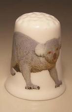 Koala beer afbeelding vingerhoedje, Verzamelen, Ophalen of Verzenden, Nieuw, Porselein, Nederland