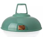 Vintlux Lampenkap 1933 Vintage Teal - Ø 30 cm - E27, 25 tot 50 cm, Ambachtsweg 6, Ophalen of Verzenden, Zo goed als nieuw