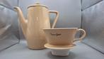 Vintage Douwe Egberts koffiepot met filter, Antiek en Kunst, Ophalen of Verzenden