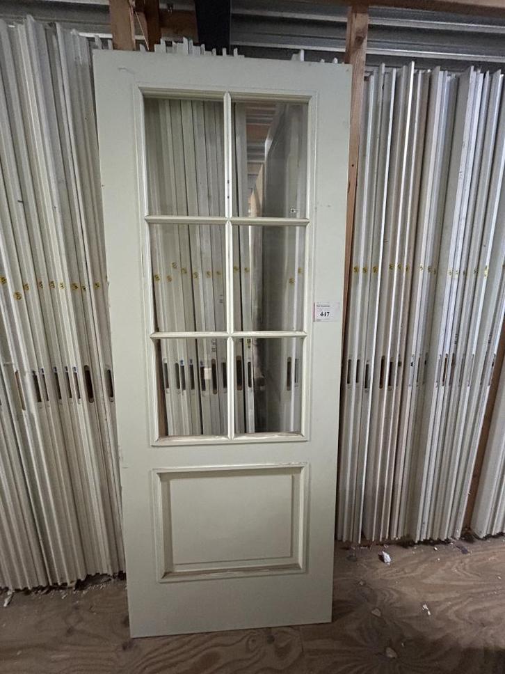 Deur binnendeur opdek (nummer 669) 88 x 231,5 cm, Doe-het-zelf en Verbouw, Deuren en Horren, Nieuw, Binnendeur, 215 cm of meer