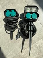 Prikstopcontact met verlichting, Kunststof, Gebruikt, Minder dan 50 watt, Ophalen of Verzenden