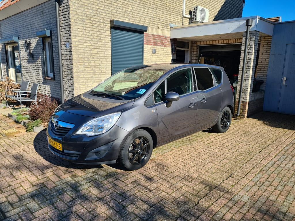 Opel Meriva 1.4 Turbo met lage km stand en NAP, Voorwielaandrijving, 680 kg, 4 cilinders, Origineel Nederlands