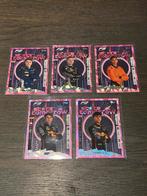 Topps Formule 1 F2 Stars of Tomorrow Pink Set - 5 Kaarten, Ophalen of Verzenden