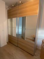 IKEA PAX kledingkast met schuifdeuren + luxe indeling, Huis en Inrichting, Kasten | Kledingkasten, Ophalen, Eikenhout, 200 cm of meer