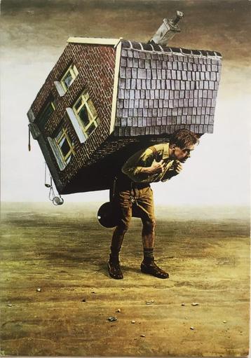 Teun Hocks - 22 postkaarten + gesign. tentoonstellingsboekje beschikbaar voor biedingen