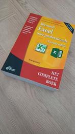 Microsoft Excel voor Professionals - Het complete boek, Boeken, Ophalen of Verzenden, Zo goed als nieuw