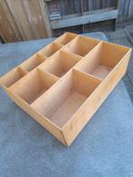 Houten vakkenbak, stevig, Ophalen, Gebruikt, 60 cm of meer, 50 cm of meer