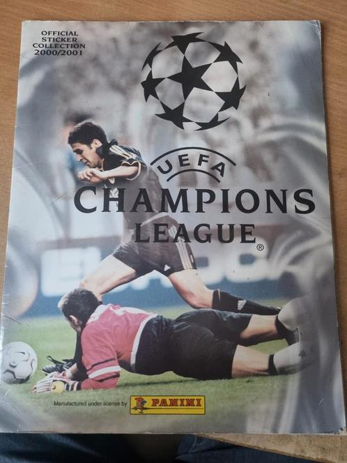 Panini Uefa Champions League sticker album 2000/2001, Verzamelen, Sportartikelen en Voetbal, Poster, Plaatje of Sticker, Buitenlandse clubs