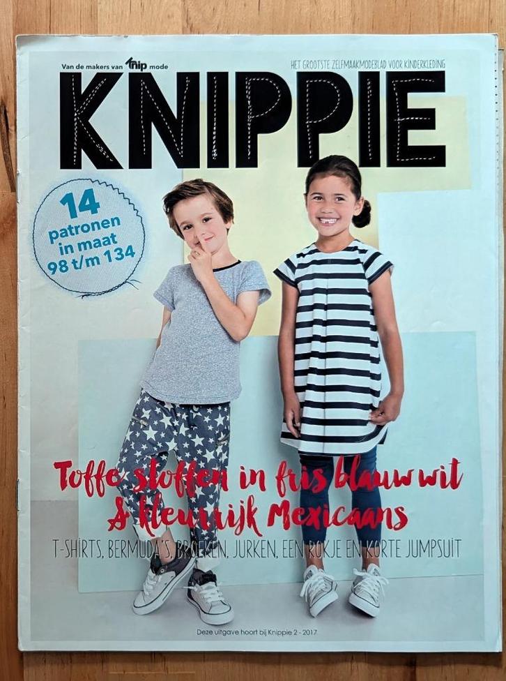 Knippie bijlage nr 2017-02, Hobby en Vrije tijd, Kledingpatronen, Gebruikt, Kind, Overige merken, Ophalen of Verzenden