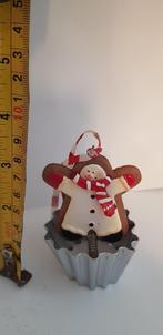 kersthanger kerstman in bakblikje, Ophalen of Verzenden, Zo goed als nieuw