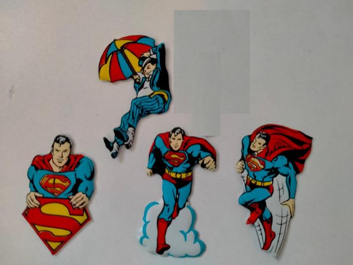 Superman Robin D.C. DC Comics 1983 Cecemel figuren foam, Verzamelen, Stripfiguren, Gebruikt, Ophalen of Verzenden