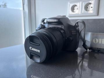 Canon EOS 1100D met 18-55mm Lens beschikbaar voor biedingen