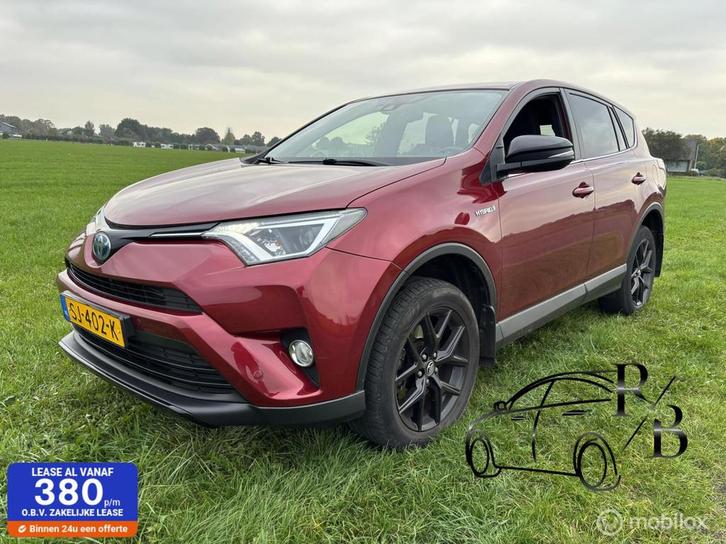 Toyota RAV4 2.5 Hybrid Black Edition Navi Camera Airco APK, Auto's, Toyota, Bedrijf, Te koop, Rav4, ABS, Achteruitrijcamera, Adaptive Cruise Control