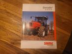 Tractor folder Same Dorado 60 80 90 100, Boeken, Catalogussen en Folders, Ophalen of Verzenden, Zo goed als nieuw