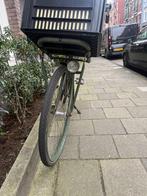 Groene Sparta fiets met krat, Ophalen, Gebruikt, Sparta