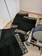Badmatten set Aqua Nova (5 stuks), Ophalen of Verzenden, Gebruikt, Zwart, Vierkant