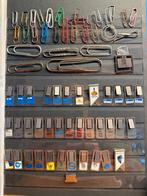 INTERESSANTE COLLECTIE (DEELS ANTIEKE) PAPERCLIPS MARKCLIPS, Ophalen of Verzenden, Gebruikt