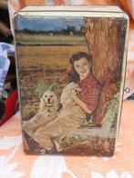 oud voorraadblik/ oud blik met sleuteltje/ blik Jacques, Verzamelen, Blikken, Ophalen of Verzenden, Gebruikt, Overige, Overige merken