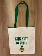 Nieuw augurken Schoudertas canvastas tas Kijk niet zo zuur, Ophalen of Verzenden, Nieuw