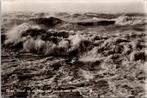 Texel - Storm op de Noordzee (windkracht 10) 1965, Ophalen of Verzenden, 1960 tot 1980, Gelopen, Waddeneilanden