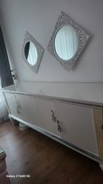 Witte dressoir - 225cm breed, zware kwaliteit, Overige materialen, 75 cm of meer, Ophalen of Verzenden, 200 cm of meer