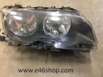 Koplamp BMW E46 CABRIOLET / COUPE prefacelift  RECHTS, Auto-onderdelen, Verlichting, Ophalen of Verzenden, Gebruikt, BMW