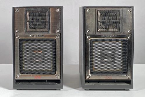Sony speakers met APM woofer, Audio, Tv en Foto, Luidsprekers, Gebruikt, Front, Rear of Stereo speakers, Minder dan 60 watt, Sony
