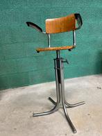 Originele Gispen 1950- de Wit kinderstoel - in goede staat!, Ophalen of Verzenden