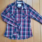 Bien Bleu bloes donker blauw rood wit ruit maat XL, Blauw, Maat 46/48 (XL) of groter, Ophalen of Verzenden, Zo goed als nieuw