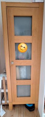 Mooie blank eiken kast., Ophalen, 50 tot 100 cm, Zo goed als nieuw, 150 tot 200 cm