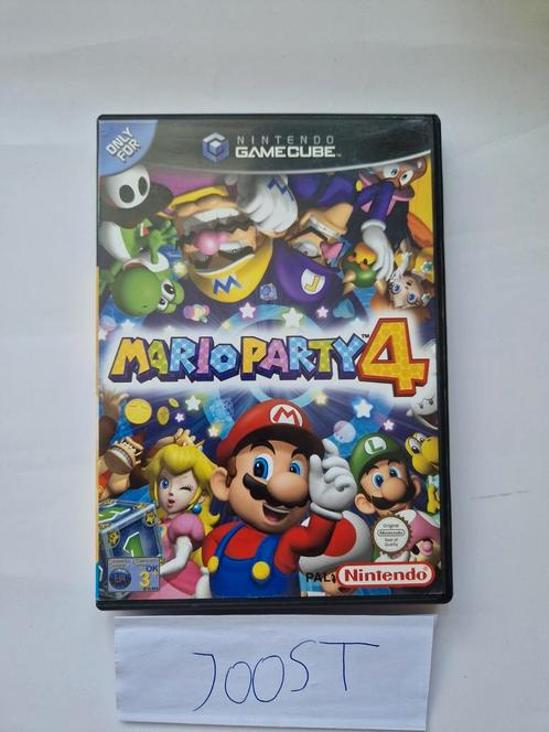 Mario party 4 gamecube compleet, Spelcomputers en Games, Games | Nintendo GameCube, Zo goed als nieuw, Role Playing Game (Rpg)