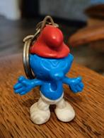 Vintage Knorr smurfen sleutelhanger. Retro., Ophalen, Gebruikt, Verschillende Smurfen