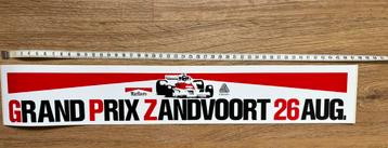 Zandvoort vintage sticker beschikbaar voor biedingen