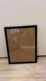 Wissellijst, glas met houten frame 32x43cm, Ophalen of Verzenden, Gebruikt