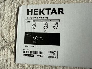 IKEA Hektar Plafondspot 3-spots - Nieuw in doos! beschikbaar voor biedingen